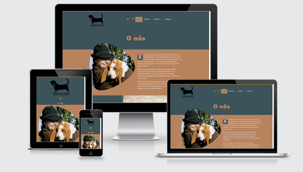 Vytvorenie web stránky pre chovateľskú stanicu